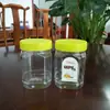 Botella de Miel Botella de Plástico Transparente Paquete de 0.5 kg Botellas Cuadradas de 1.0 kg Espesadas con Tapa 1.5 kg 2.5 kg Frasco Sellado Grado Alimenticio