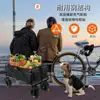 Fábrica de Qingdao Carrinho de Camping Transfronteiriço Amazon Carrinho Dobrável para Exterior Carrinho de Praia Carrinho de Camping Pequeno Reboque Carrinho de Puxar