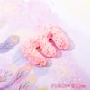 Acessórios diy atacado cola creme pingente capa de celular chaveiro brincos de geladeira rosa simulação Letras