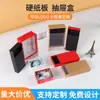 Caja de Regalo Transparente Esmerilada Estilo Cajón en Stock, Caja de Regalo para Ropa Interior y Joyería, Personalización de Caja de Regalo para Calcetines en Lotes Pequeños