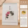 Nuevo Calendario Estilo Chino 2027 Calendario Mensual Personalizado Grande Creativo Oficina Escritorio Negocio Logo de Empresa