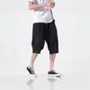 Pantalones casuales de moda, tendencia, marca, corte holgado, juveniles, populares, para hombre, estilo japonés, pantalones cortos, nuevos, de tendencia, cintura alta, estilo verano