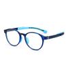 Gafas TR directas de fábrica montura de silicona para niños montura de gafas deportivas patilla elástica para gafas gafas para niños y niñas de primaria