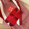 Calcetines Rojos para Mujeres en su Año Zodiacal, Calcetines Rojos Festivos Unisex de Media Pantorrilla, Estilo Ab, Calcetines de Algodón 3D Culturales Creativos que Promueven la Riqueza, Calcetines de Año Nuevo