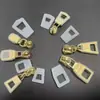 Los Bolsos de Cuero Son Adecuados para Accesorios, Cerraduras de Metal Resistentes al Desgaste, Cubiertas Protectoras de Silicona, Etiquetas Transparentes para Tiradores de Cremallera, Cubiertas de Silicona