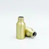 Frasco Pequeno de Alumínio 60ml Dourado com Spray Redondo Pode Ser Equipado com Acessórios