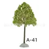 Modelo de Tronco de Árvore Verde Simulado, Árvore Pequena Micro-Paisagem DIY Feito à Mão Materiais para Maquetes de Mesa de Areia Arquitetônica, Acessórios para Artesanato