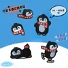 Parche de Tela con Pingüino Bordado Parche de Pingüino para Bufanda Accesorios para Ropa Parche de Planchar Dibujos Animados Bordado Autoadhesivo
