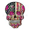 Comércio exterior grafite americano caveira adesivos de carro México espírito maligno cavaleiro adesivos comedor adesivos refletivos R410