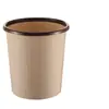 Cubo de Basura para Clasificar en Casa Tamaño Grande Plástico PP Espesado Clasificación de Residuos con Anillo de Presión Cubo de Basura sin Tapa Sala de Estar Cocina