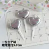 2026 Festival Qixi Dia dos Namorados Decoração de Bolo Desenho Animado Casal Urso Coelho Enfeites Coração Amor Velas Inserções Acrílicas