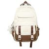 Mochila Escolar Estilo Universitario 2023 Color Suave Chica Estudiante Letra Simple Coreana Mochila para Escuela Secundaria al por Mayor
