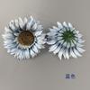 Girasol de imitación estilo ins, decoración para sala de estar, accesorios de fotografía para bodas, venta al por mayor, girasol hecho a mano, flor falsa, regalo