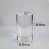 Soporte de Exhibición Cilíndrico de Acrílico, Soporte de Exhibición de Joyería Altamente Transparente, Base Elevadora para Cosméticos, Soporte para Modelo de Mano