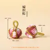Accesorios para el Festival del Bote del Dragón Bolsitas Perfumadas Bordado Hecho a Mano DIY Tejido de Cuerda de Cinco Colores Zongzi Estilo Antiguo Hojas Iridescentes Accesorios Venta al por Mayor