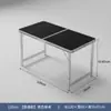 Mesa Dobrável Mesa Dobrável Externa Promoção de Barraca Mesa Dobrável Mesa de Jantar Doméstica Mesa Portátil de Liga de Alumínio