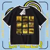 Camiseta de Manga Corta con Mercancía del Juego "Cross-Border Foreign Trade Backrooms" para Hombres, Mujeres y Niños, Top de Media Manga Base Moderno