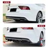 Adequado para Audi A7 C7 Modelo Tardio Sline 2015-2017 Estilo M4 Spoiler Traseiro de Lábio Modificação de Canto