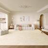 Alfombra Sala de Estar Nuevo Lujo Ligero Lavable Limpiable Estilo Crema Junto a la Cama Dormitorio Alfombra Resistente a las Manchas Fácil Cuidado Alta Gama