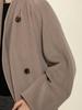 ~Yodo Vintage No. 001 Abrigo de Cachemira para Mujer, Otoño/Invierno, Resultados de la Prueba de Composición del Abrigo de 30% Cachemira