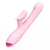 Vibrador telescópico em forma de pássaro transfronteiriço para mulheres, dispositivo de masturbação, brinquedo recarregável vibratório e aquecedor, brinquedo sexual para adultos