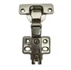 Bisagra Electroplateada Silenciosa con Amortiguación Engrosada para Puerta de Gabinete Puerta de Armario Bisagra Hidráulica Accesorios de Ferretería para Muebles