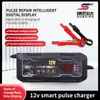 Cargador de Batería de Plomo-Ácido de 12V Cargador de Batería para Coche Motocicleta Camioneta Pequeña 12V6A Parada Automática Completa Fabricante