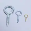 Tornillos Autorroscantes de Ojo de Oveja del Fabricante, Tornillos Autorroscantes de Ojo de Oveja, Tornillos de Anillo de Ojo de Oveja, Tornillos de Anillo Abierto y Cerrado, En Stock, Número 12345