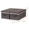 Caja de almacenamiento de CD de gran capacidad para uso doméstico, plegable con tapa, engrosada para mayor durabilidad y personalizable
