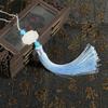 Borlas de Estilo Antiguo, Marcadores de Libros Estilo Chino, Accesorios, Materiales para Manualidades, Colgantes de Abanico Clásico Retro, Adornos de Flauta de Bambú, Fuente de Yiwu