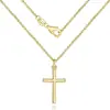 Amazon Transfronterizo Nuevo Collar de Cruz, Estilo Retro de Moda, Cadena para Clavícula Personalizada para Mujer para Uso Diario Casual