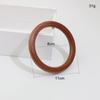 Bolso tejido a mano forma de denier madera maciza de mano DIY bolsa de ganchillo equipaje asa de anillo de madera bolsa de red para vino tinto anillo de transporte de bolsa