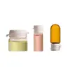 Venta Directa de Fábrica Botella Bombilla Pequeña con Tapa Desprendible 1.5ml 5ml Botella Tubo Botella de Aceite Esencial Botella de Vidrio Transparente Transfronterizo