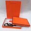 Em Estoque Marca de Luxo H Hermes Mesma Embalagem de Estilo Conjunto Completo Lenço Caixa de Presente Caixa Quadrada Embalagem Bolsa de Presente
