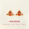 Nuevo Estilo Festival del Bote del Dragón Cuerda de Colores Envuelto Zongzi Accesorios DIY Pulsera Colorida Accesorios Pulsera de Bebé Colgante Adorno Colgante