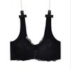 Sutiã de amamentação com fivela frontal e renda sem anel de aço plus size, sutiã sem rastros para mulheres, sutiã push-up anti-flacidez nas costas