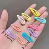 Horquilla DIY para Chicas Color Caramelo Puesto de Mercado Nocturno Horquilla Pequeña Colorida Dopamina Pinza de Pato Accesorios para el Cabello Mayoreo