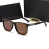 Nuevas gafas de sol polarizadas de moda para hombres y mujeres, gafas de sol de alta gama para negocios con protección UV