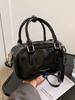 Bolso bandolera de estilo coreano, de estilo retro, de alta gama, a la moda y portátil, ideal para ir al trabajo o al trabajo, para mujer.