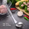 Cuchara para Albóndigas de Acero Inoxidable 304, Cuchara para Albóndigas Casera Prensada a Mano, Herramienta para Exprimir y Cucharar Bolas de Pescado, Cuchara para Hacer Albóndigas