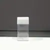 Botella de Pimienta Cuadrada de Plástico Doble Tapa Múltiples Especificaciones Recipiente de Almacenamiento para Arroz y Frijoles de Cocina Caja de Almacenamiento con Polvo Brillante