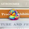 Nuevos Accesorios para Bolsos de Pato Gato Arcoíris con Brillo de Dibujos Animados Acrílico Lindos Parches DIY Acrílico