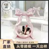 Estilo Ins Postmoderno Lujo Ligero Impreso en 3D Moño Bandeja de Almacenamiento de Joyería Decoración del Hogar Estilo Girly Caja de Almacenamiento