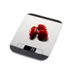 Balanza electrónica de acero inoxidable para cocina, hogar, recargable por USB, mini báscula de banco para alimentos, repostería, horneado