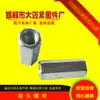 Parafuso Rosqueado Hexagonal Estendido Galvanizado Haste de Conexão Tampa de Parafuso Porca de Junta Redonda M6M8M10M12-M20
