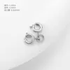Pulseira colar com fecho de prata S925 conector de mola de cabeça dupla fecho de retenção de cor material para joias DIY acessórios de alta qualidade