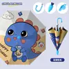 En Stock Estuche Impermeable Lindo Dibujo Animado Paraguas Infantil Paraguas Promocional para Niños de Guardería Niños y Niñas Estudiantes de Primaria Doble Uso para Sol y Lluvia