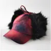 Gorra de Béisbol de Felpa con Bordado de Letras a Cuadros de Doble Uso para Hombres y Mujeres, Sencilla Casual Versátil Cálida Protectora de Orejas con Visera