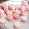 11*6.5mm polvo de piedra prensado sintético cuentas planas de calabaza cuentas separadoras cuentas planas de melón cuentas sueltas accesorios para joyería diy