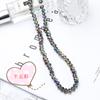 Cuentas Planas de Cristal Transparente de 4 mm para Pulseras Personalizadas DIY, Accesorios de Joyería, Materiales para Cuentas, Al Por Mayor en Stock